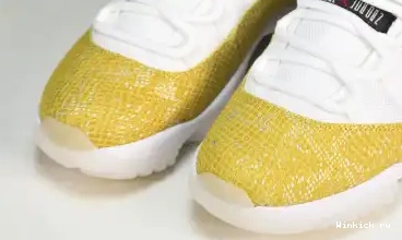 Jordan 11 Snakeskin” “Yellow Low Air 0701